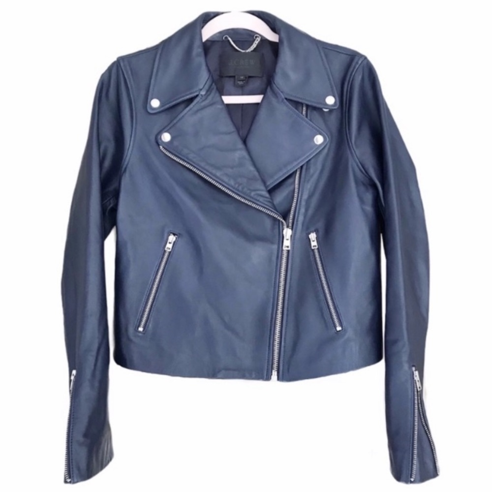 J.crew Collection Leather jacket